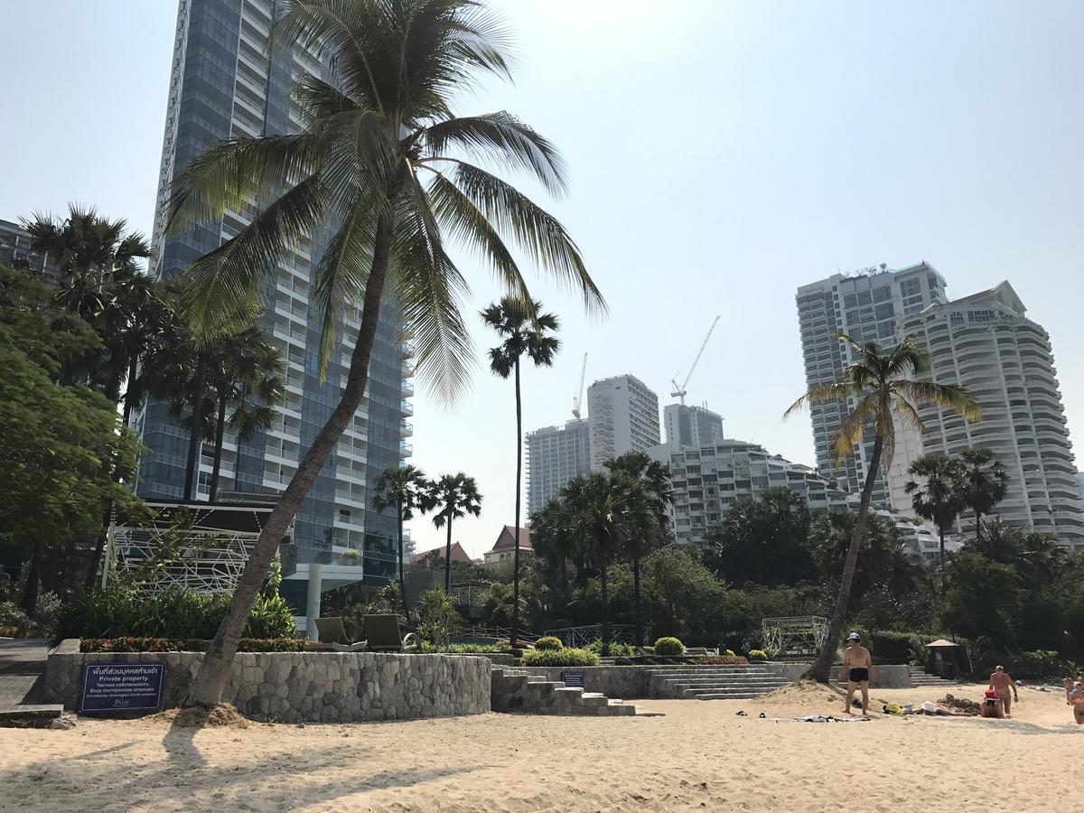 The Palm Wongamat Pattaya Lägenhet Exteriör bild