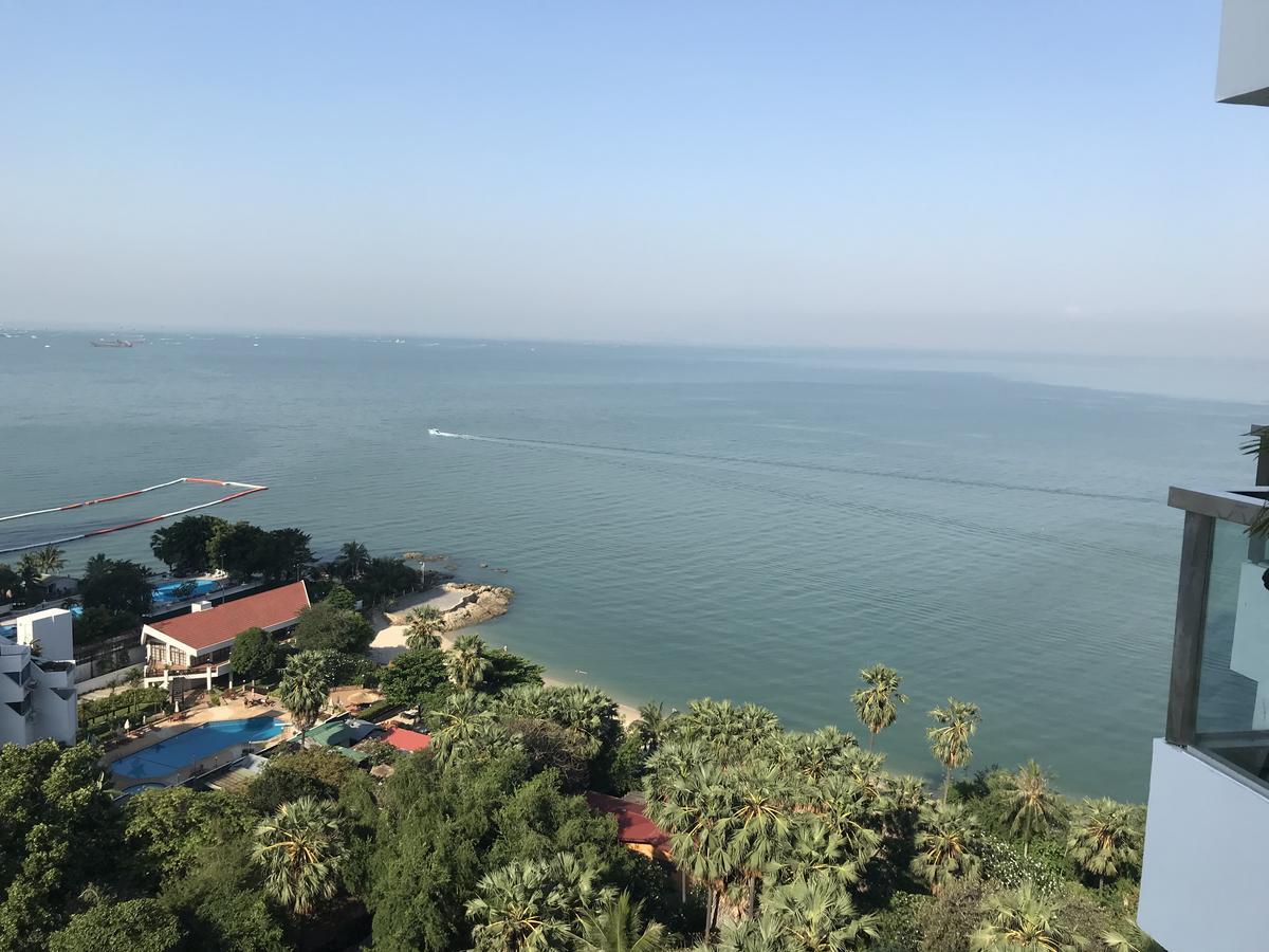 The Palm Wongamat Pattaya Lägenhet Exteriör bild