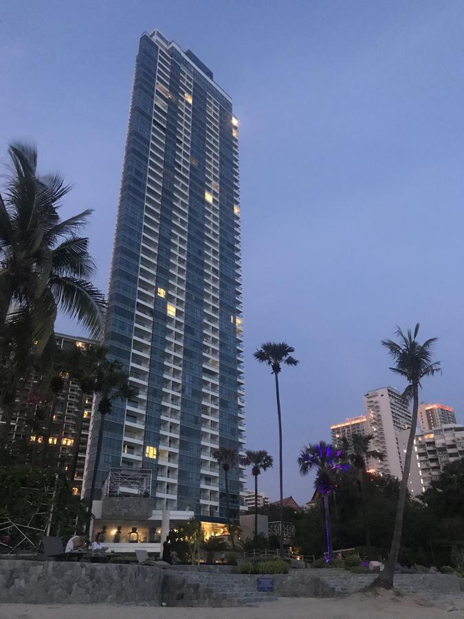 The Palm Wongamat Pattaya Lägenhet Exteriör bild